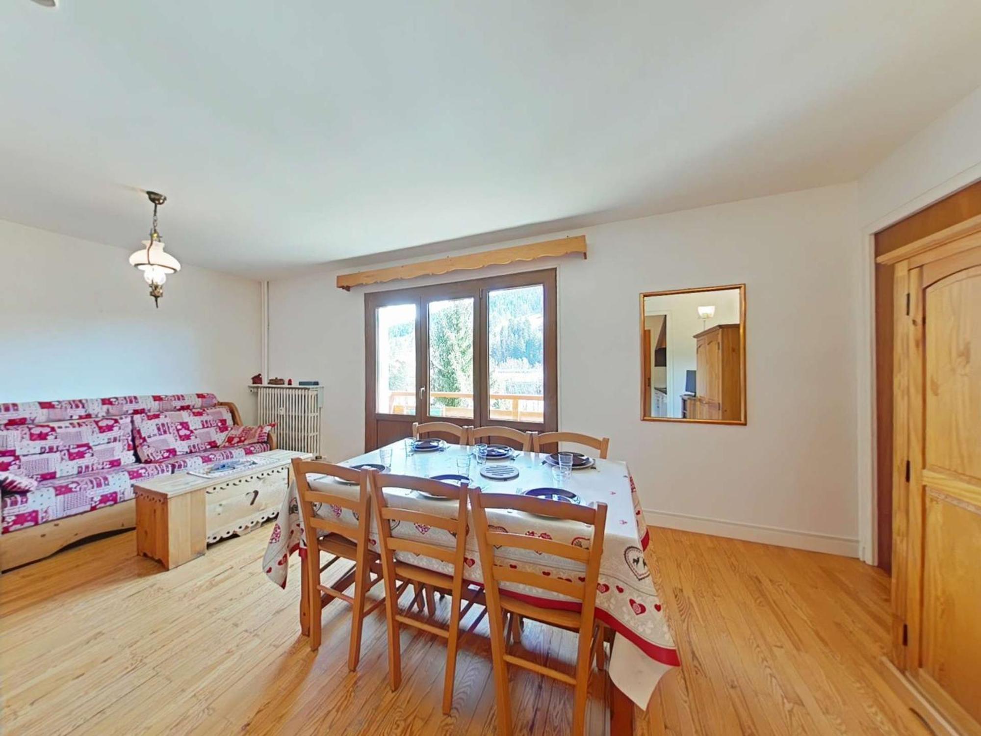 Charmant 2 Pieces, 6 Couchages, Centre Du Grand-Bornand, Parking, Balcon Sud - Fr-1-241-136 Le Grand-Bornand Exteriör bild